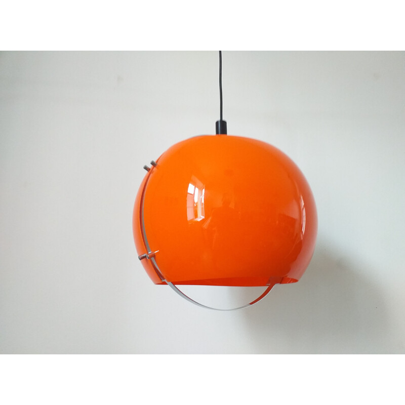 Mid century pendant lamp Meblo by Harvey Guzzini, Italy 1970s