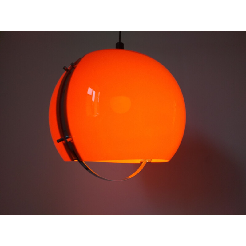 Vintage Meblo hanglamp van Harvey Guzzini, Italië 1970