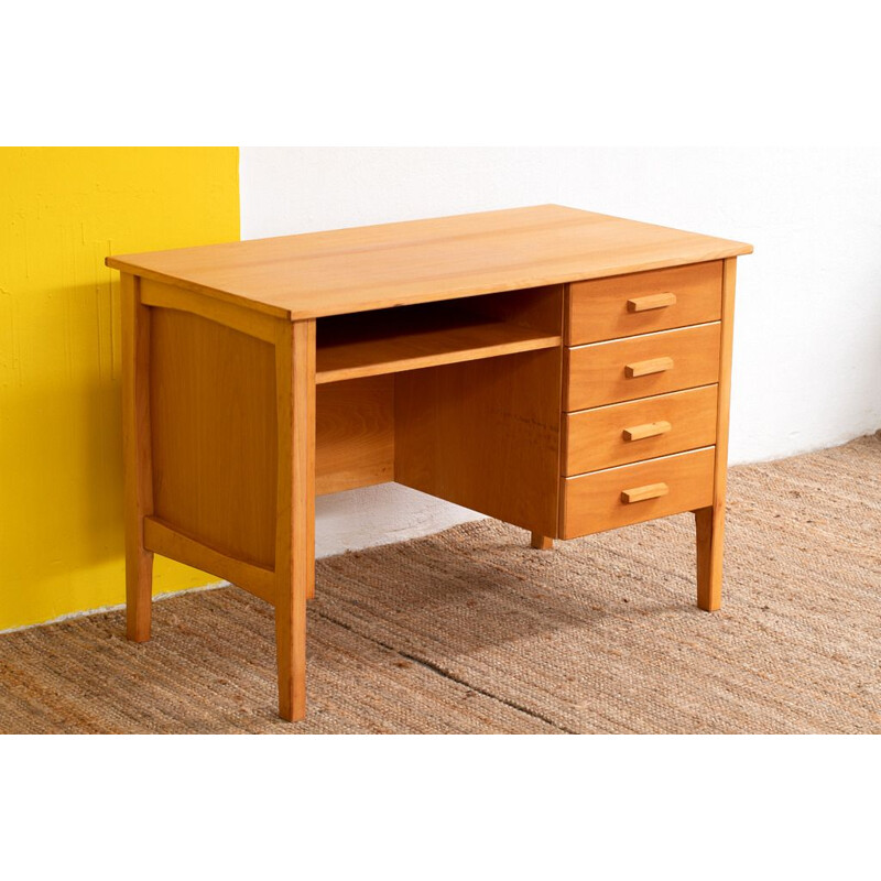 Scandinavian vintage wooden desk