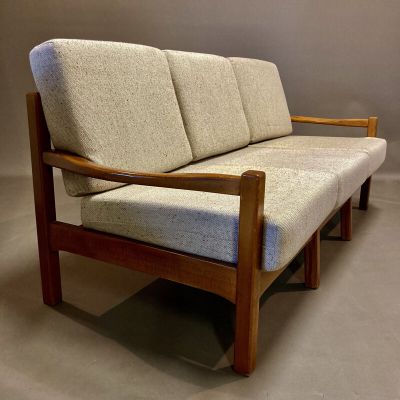 Scandinavian vintage 3 seater sofa, 1950