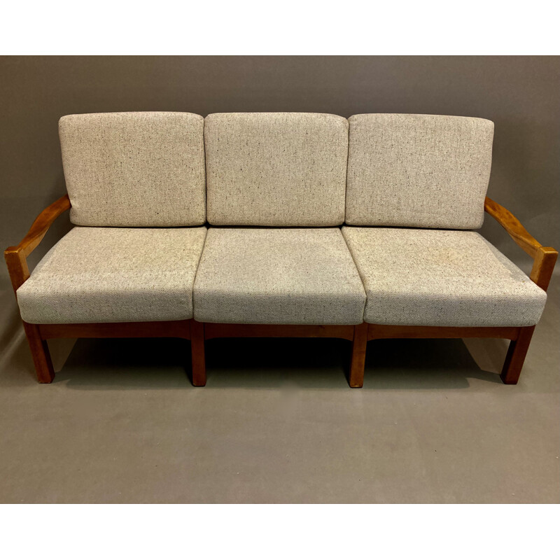 Scandinavian vintage 3 seater sofa, 1950