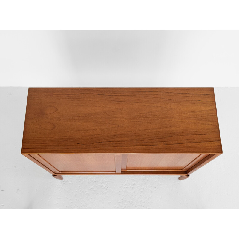 Mid century Danish cabinet in teak by HW Klein for Bramin, 1960s