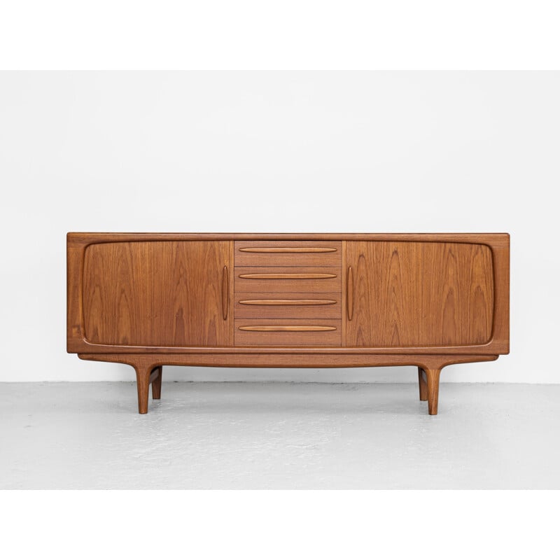 Mid century Danish sideboard in teak by Johannes Andersen for Silkeborg, 1960s