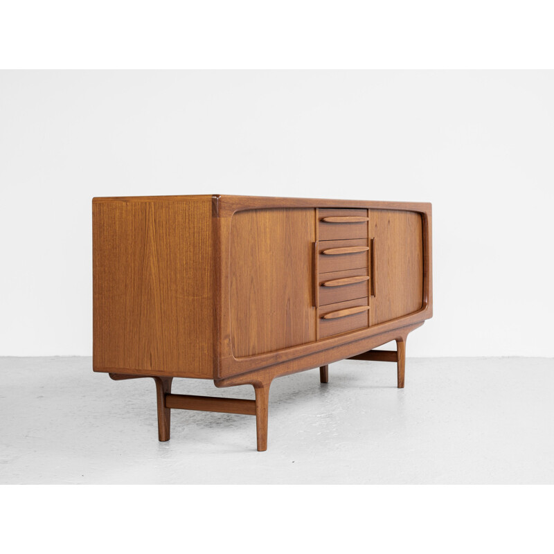 Mid century Danish sideboard in teak by Johannes Andersen for Silkeborg, 1960s