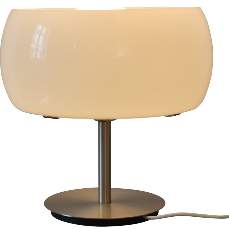 Erse table lamp in metal and opal glass, Vico MAGISTRETTI - 1960s