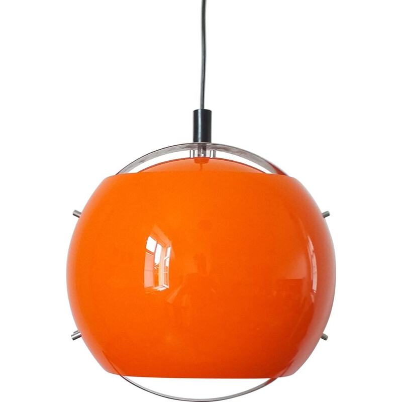 Mid century pendant lamp Meblo by Harvey Guzzini, Italy 1970s