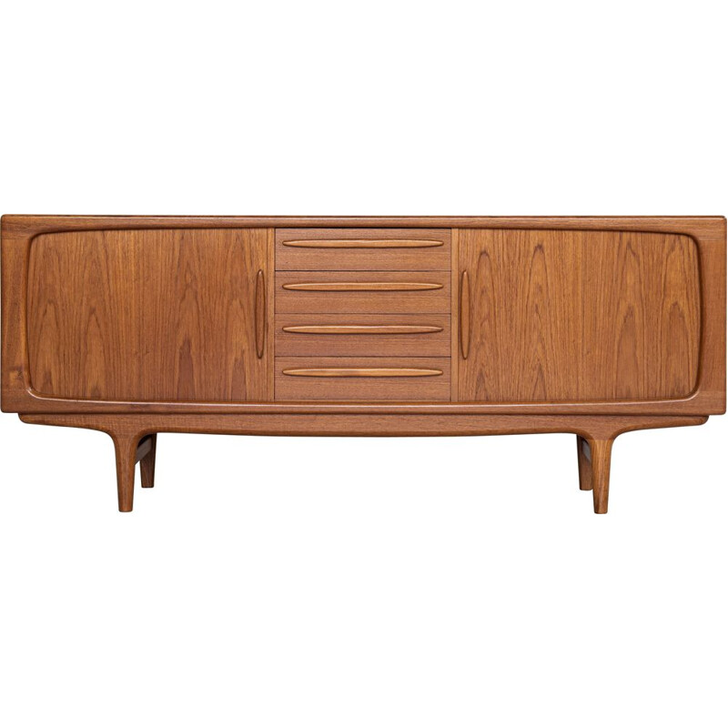 Mid century Danish sideboard in teak by Johannes Andersen for Silkeborg, 1960s