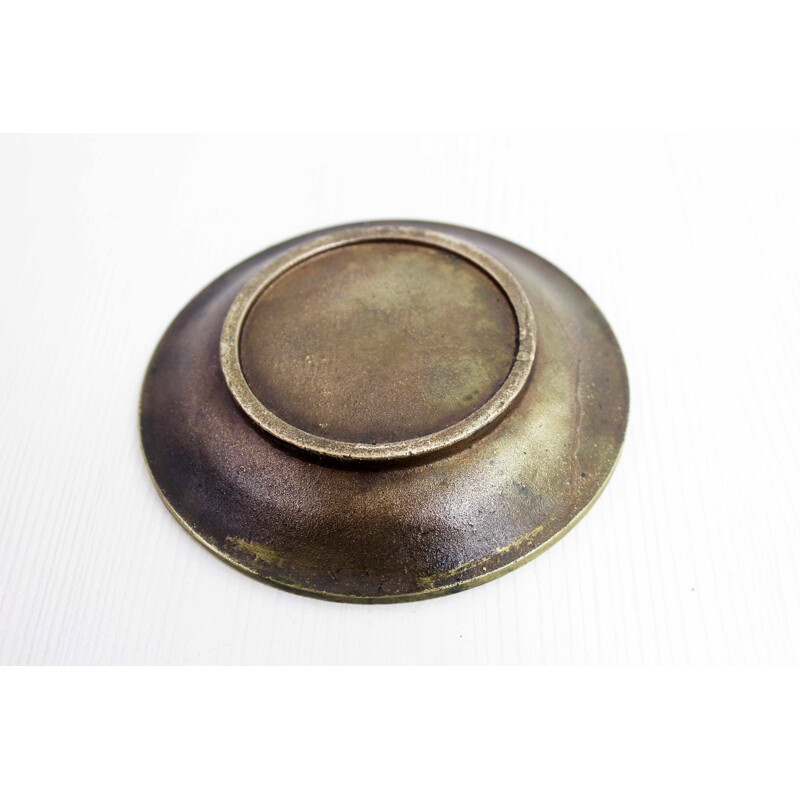 Vintage bronze pocket tray, 1930