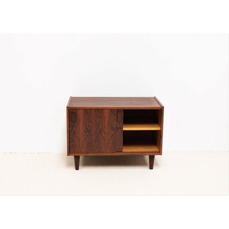 Vintage rosewood highboard with 2 sliding doors by Dammand & Rasmussen