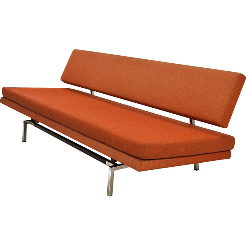 "BR54" orange fabric daybed, Martin VISSER - 1960s