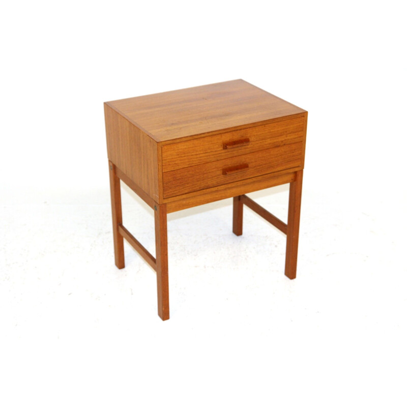 Vintage teak night stand, Sweden 1960