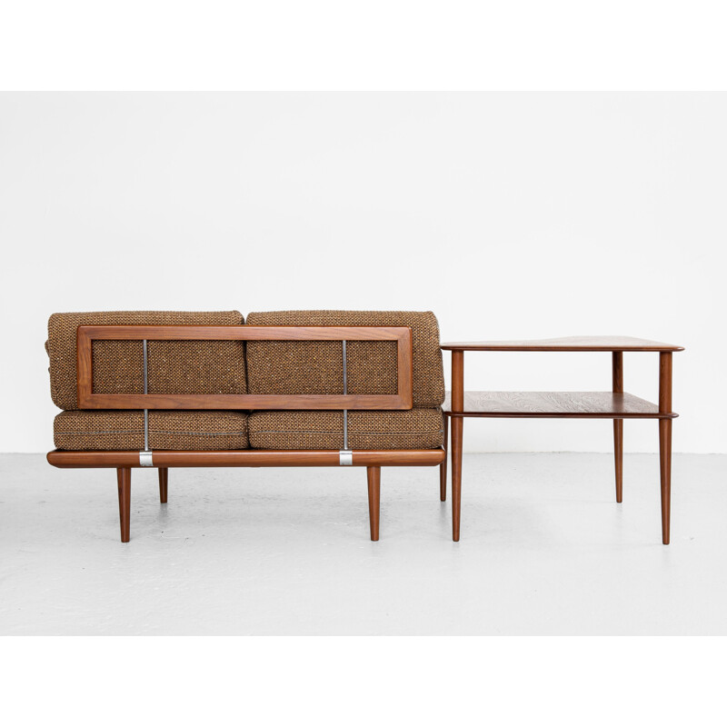 Mid century Danish corner living room set in teak by Peter Hvidt & Orla Mølgaard-Nielsen for France & Søn, 1960s