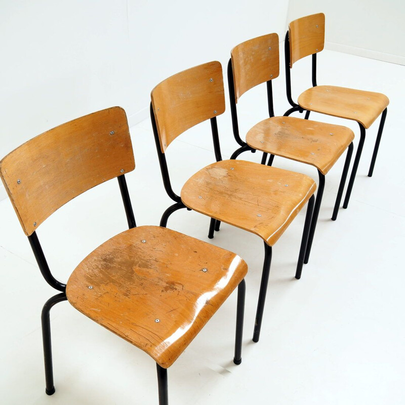 Industrial formica dining set