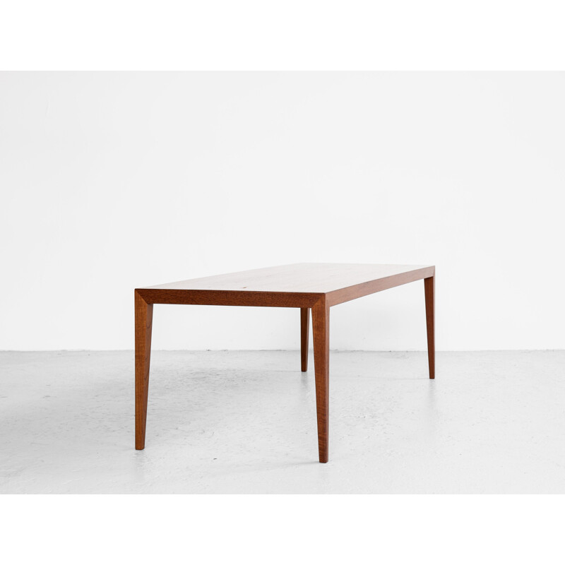 Mid century coffee table in teak by Severin Hansen for Haslev, Denmark 1960s