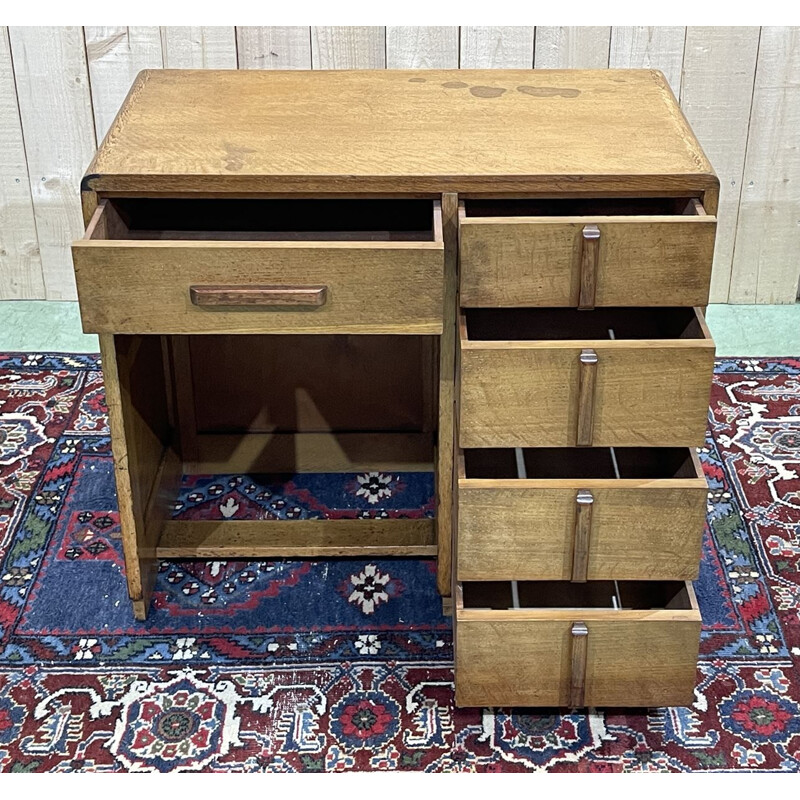 Vintage oakwood desk, 1930