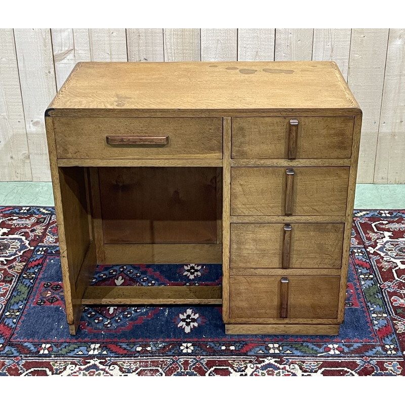 Bureau vintage en chêne, 1930