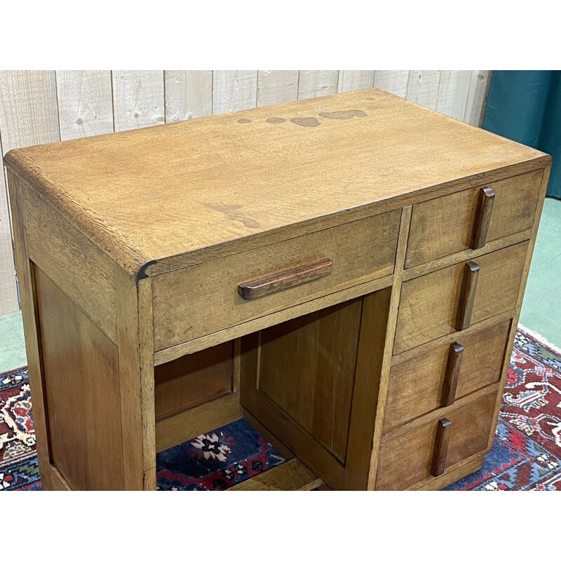 Vintage oakwood desk, 1930