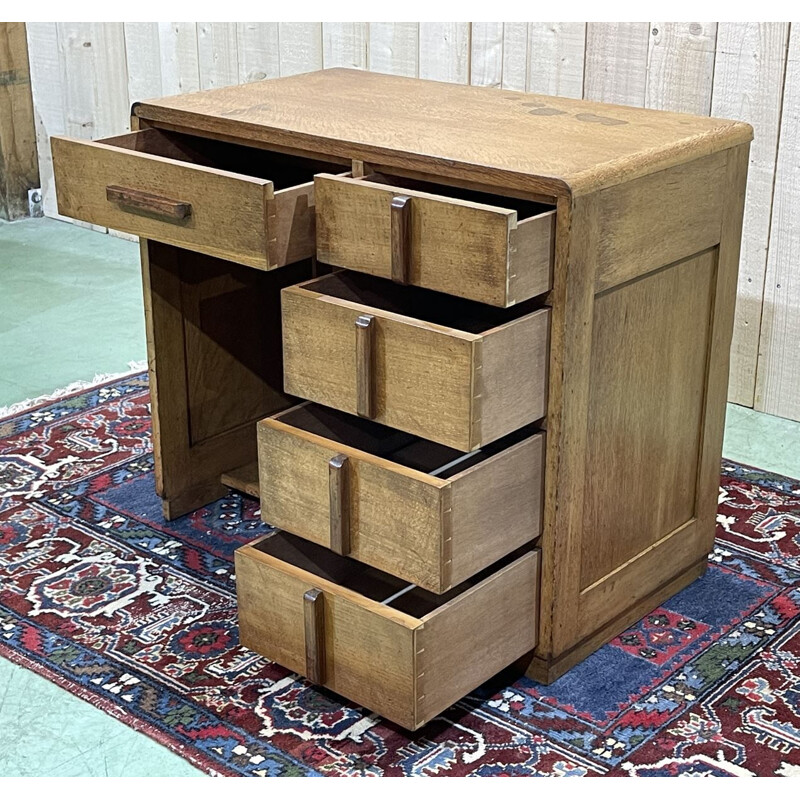 Vintage oakwood desk, 1930