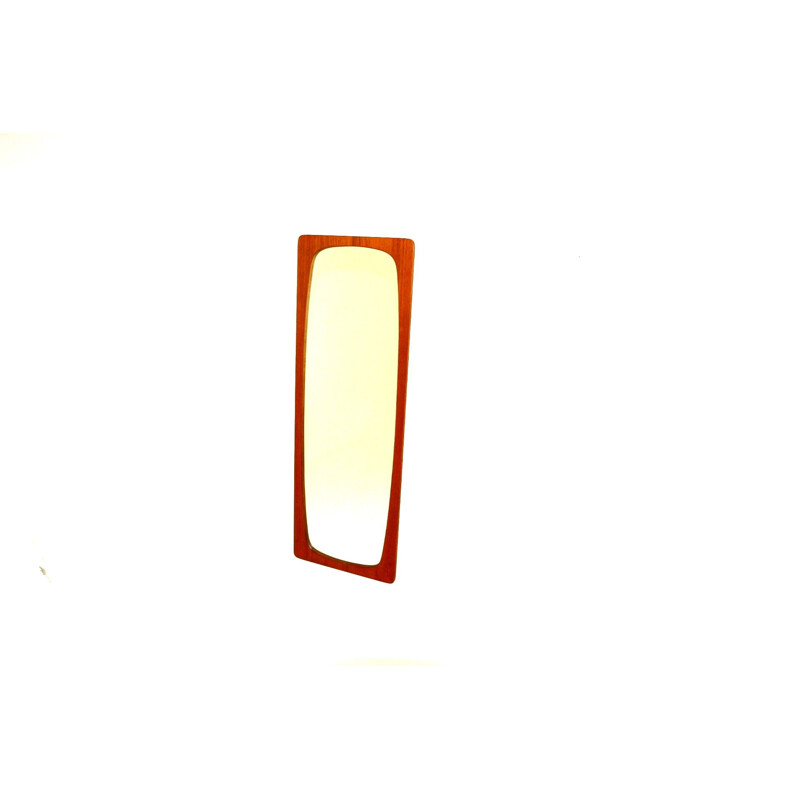 Vintage teak mirror, Sweden 1960