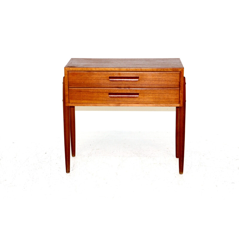 Vintage teak bedside table, Sweden 1960