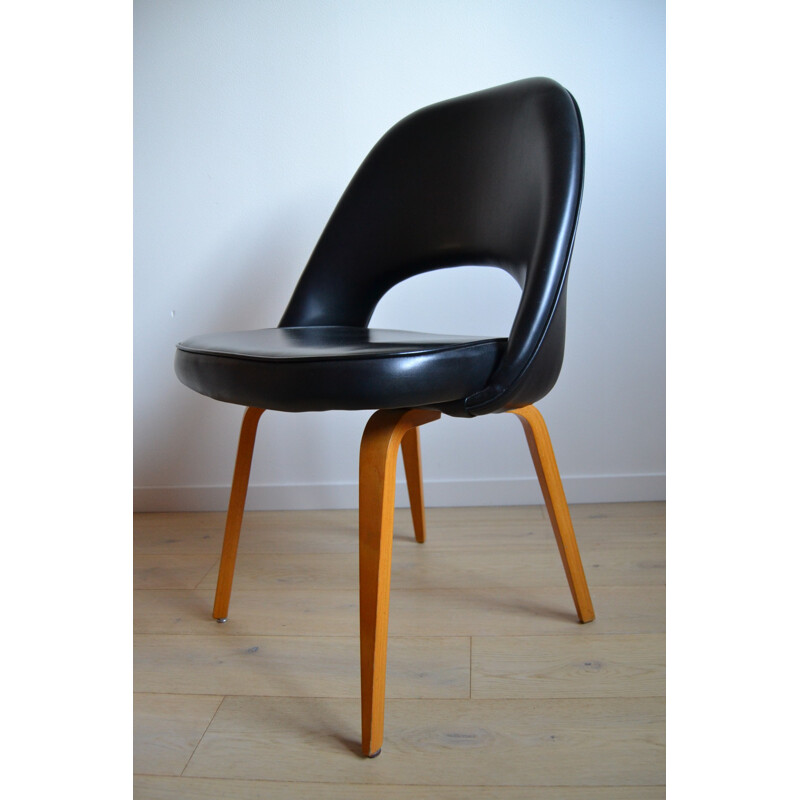Knoll "Executive"chair in leatherette, Eero SAARINEN - 1957
