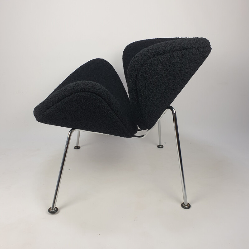 Vintage oranje slice fauteuil van Pierre Paulin voor Artifort, 1980