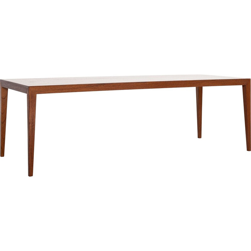 Mid century coffee table in teak by Severin Hansen for Haslev, Denmark 1960s