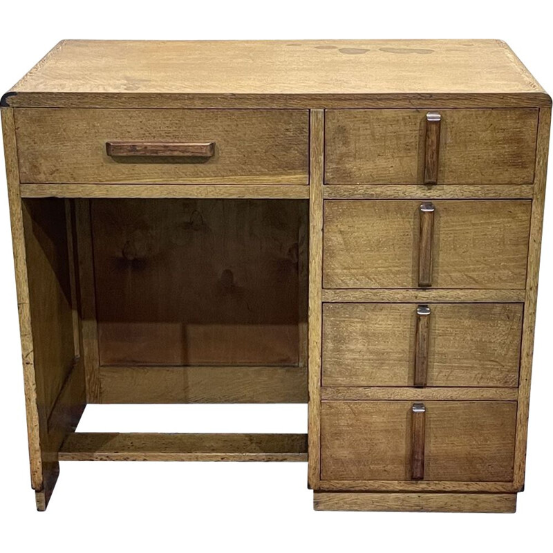 Vintage oakwood desk, 1930