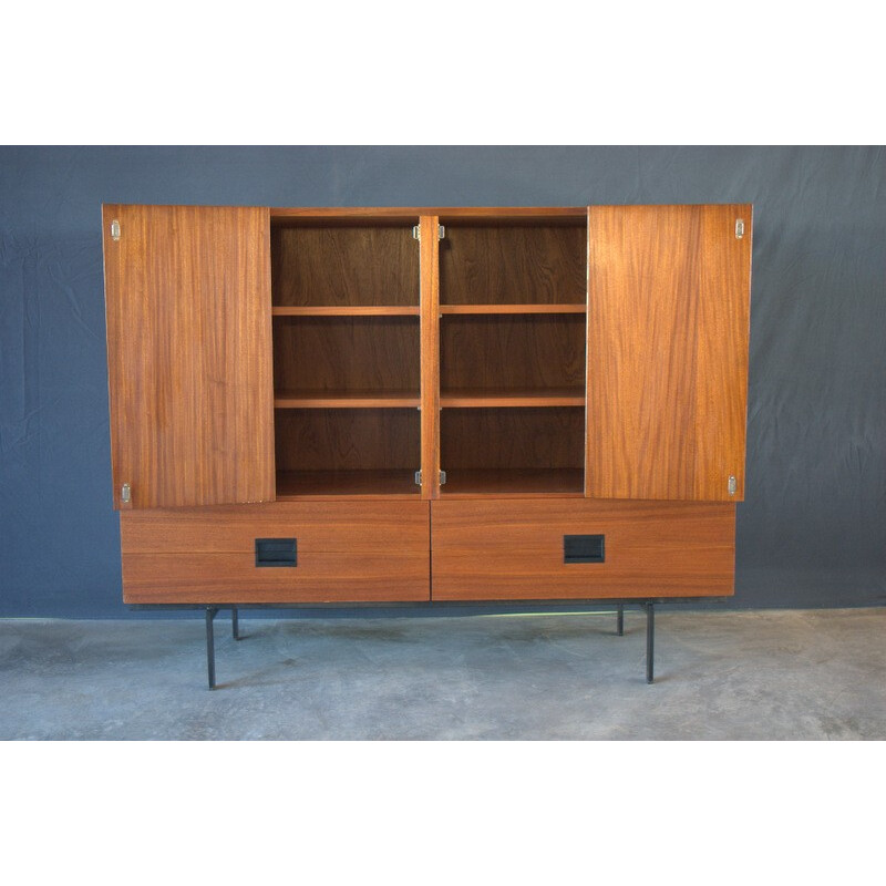 Armoire vintage en teck, Cees BRAAKMAN - années 50