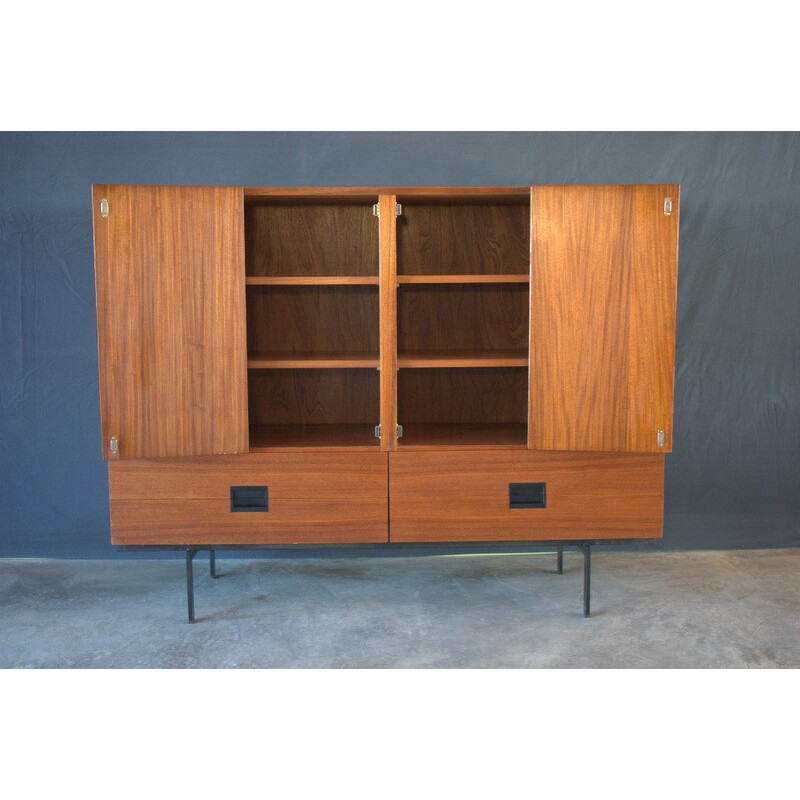 Vintage chest of drawers in teak, Cees BRAAKMAN - 1950s