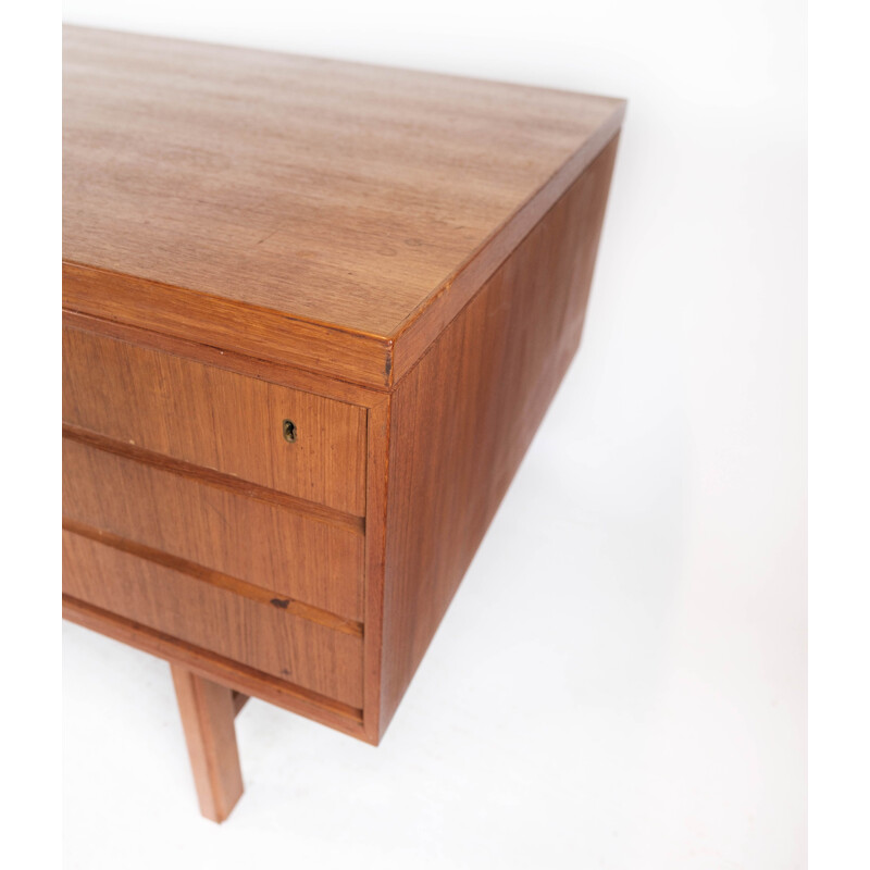 Vintage desk in teak by Omann Junior, 1960s