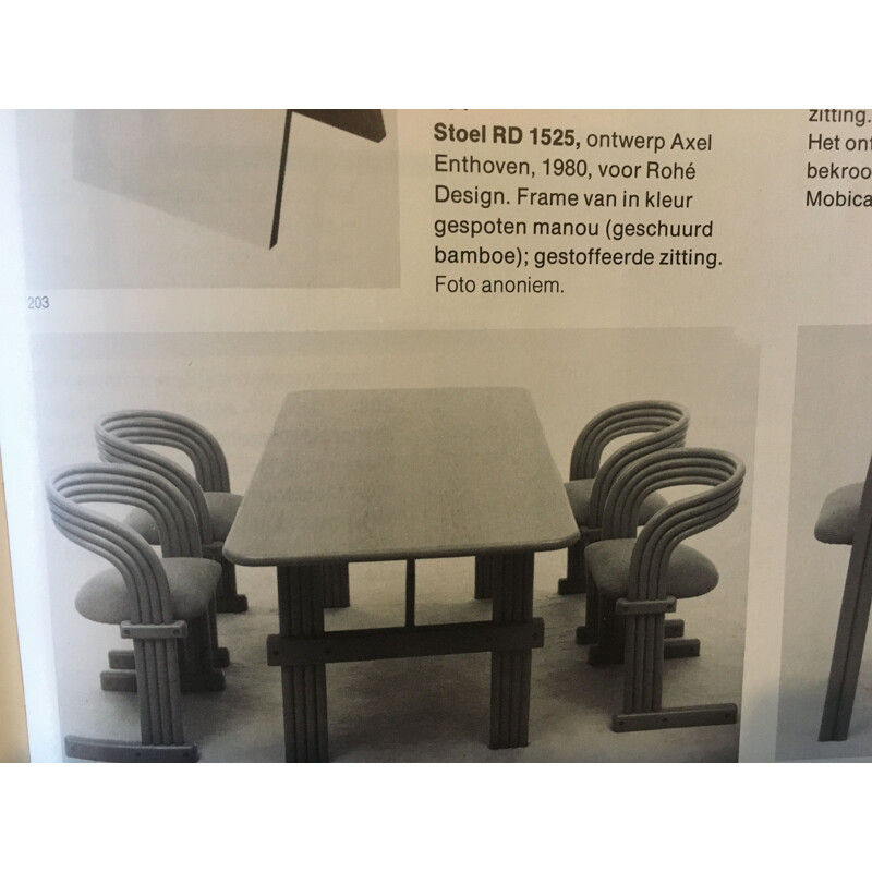 Vintage-Tisch von Axel Enthoven für Rohe, 1980