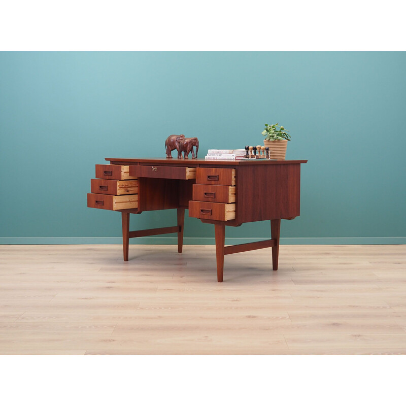 Teak vintage desk, Denmark 1960s