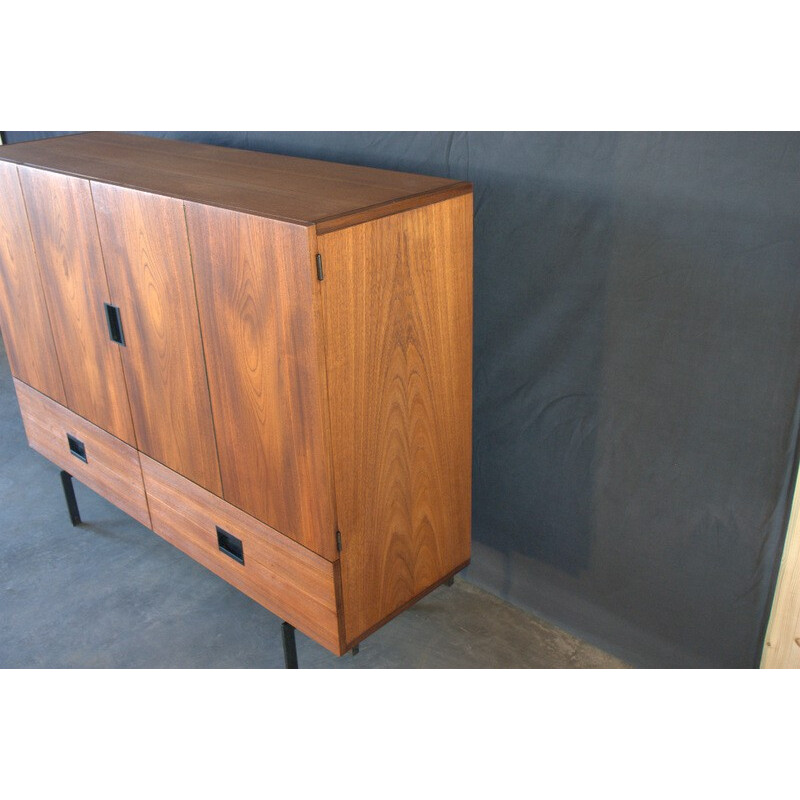 Vintage chest of drawers in teak, Cees BRAAKMAN - 1950s