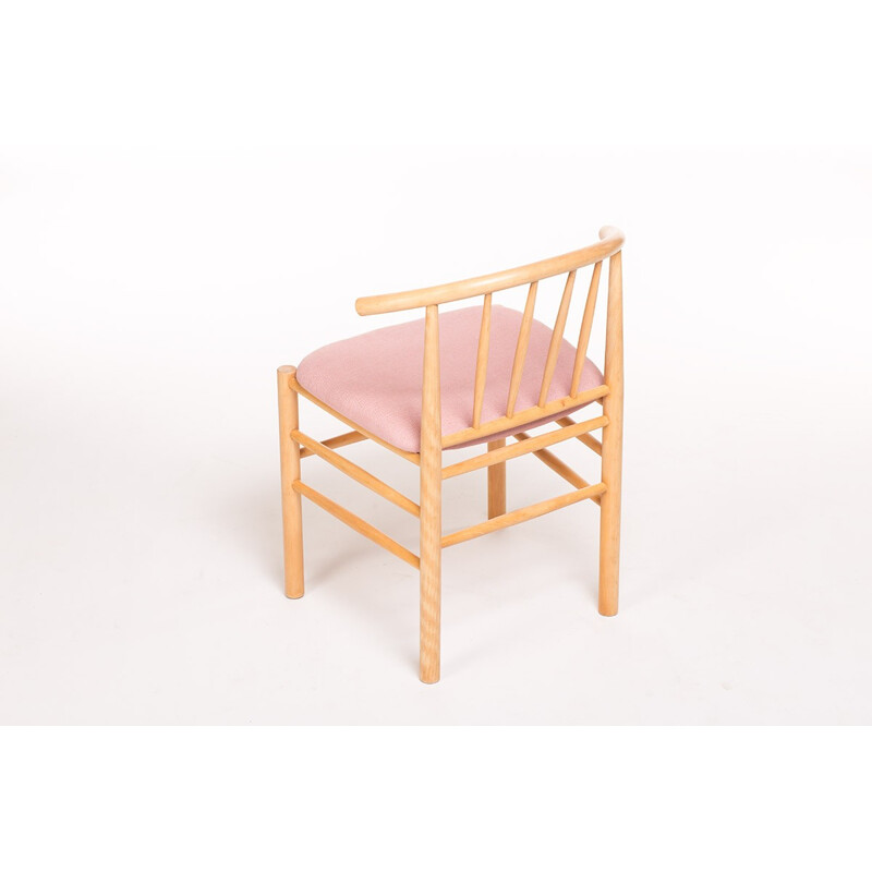 Set of 4 Danish spindle back chairs, Erik O JORGENSEN - 1960s