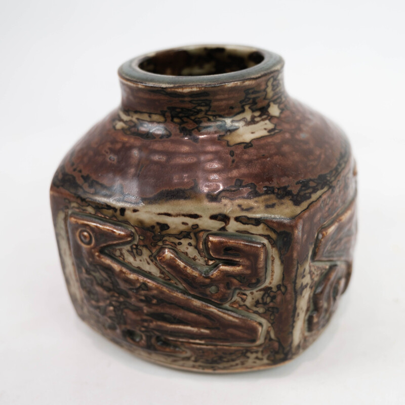 Vintage stoneware vase by Royal Copenhagen