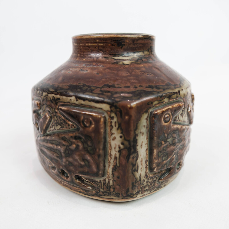 Vintage stoneware vase by Royal Copenhagen