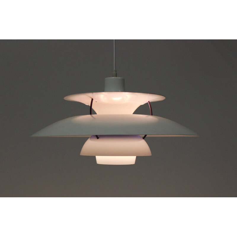 Louis Poulsen pendant lamp "PH 5", Poul HENNINGSEN - 1960s