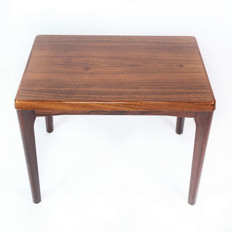 Vintage side table in rosewood by Henning Kjærnulf for Vejle Furniture, 1960s