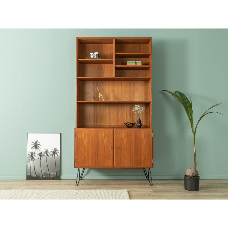 Vintage teak bookcase for Poul Hundevad, Denmark 1960s