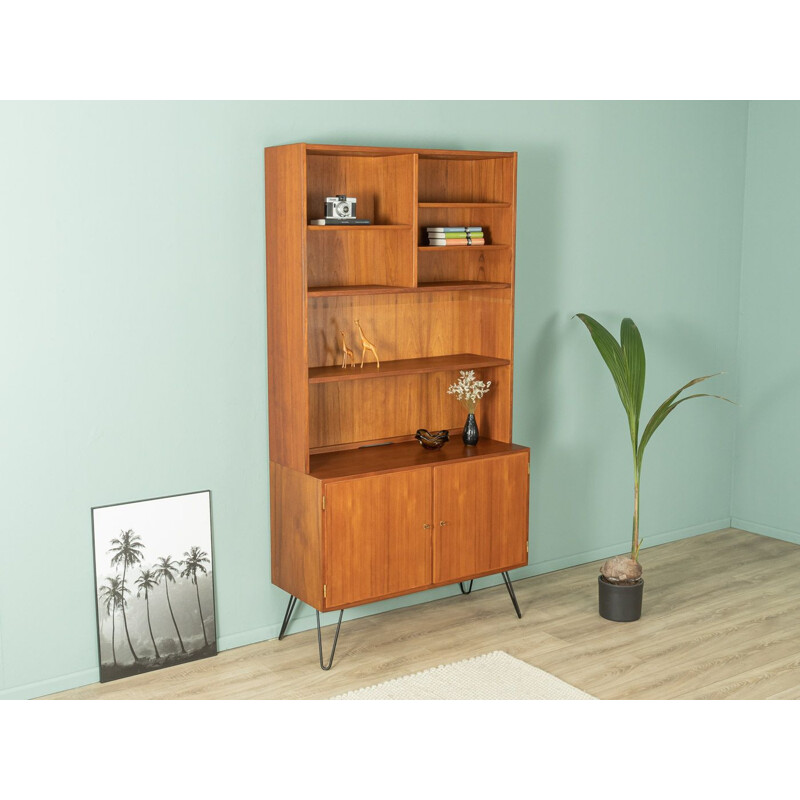 Vintage teak bookcase for Poul Hundevad, Denmark 1960s