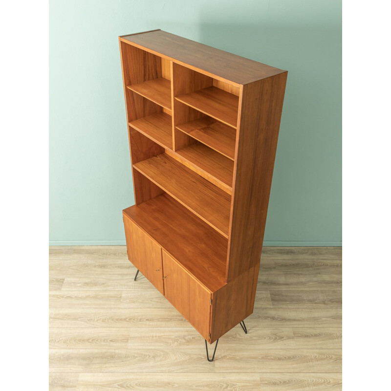 Vintage teak bookcase for Poul Hundevad, Denmark 1960s