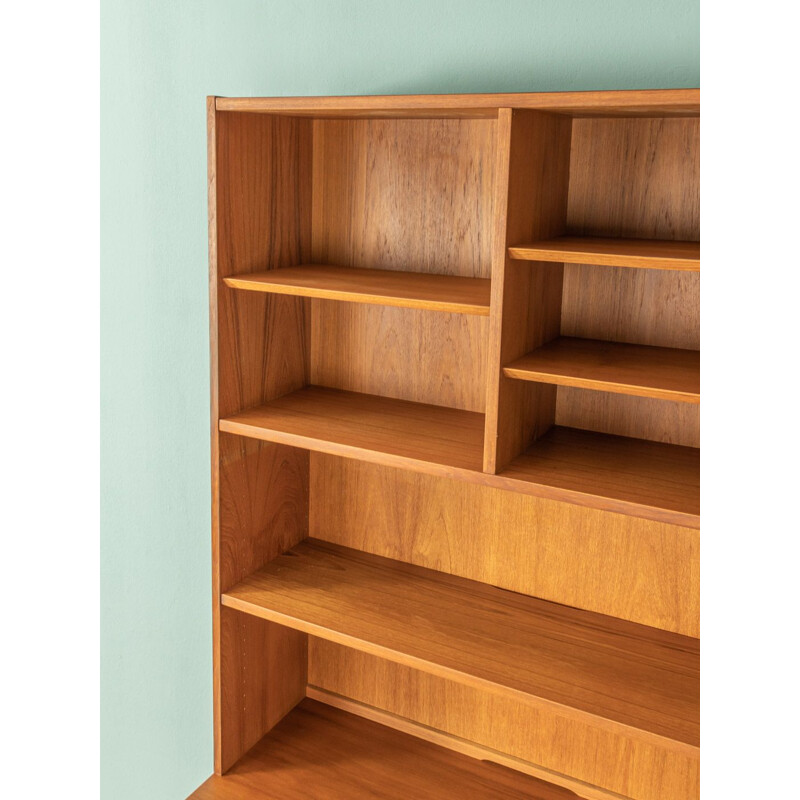 Vintage teak bookcase for Poul Hundevad, Denmark 1960s