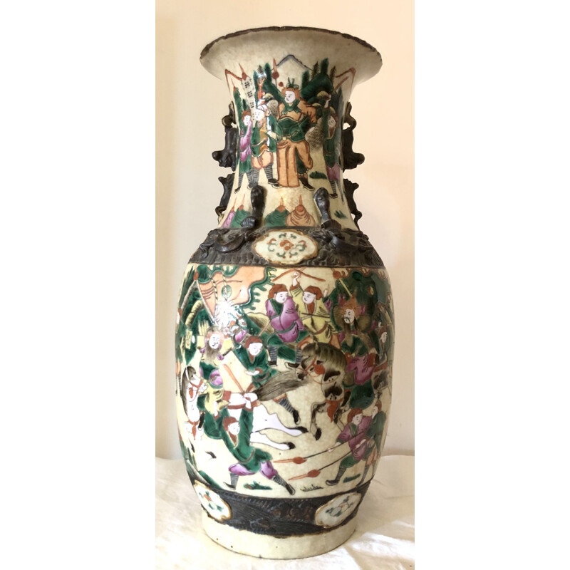 Vase chinois vintage Nankin
