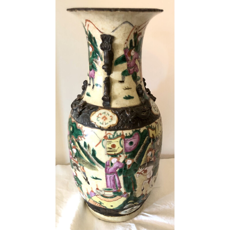 Vase chinois vintage Nankin