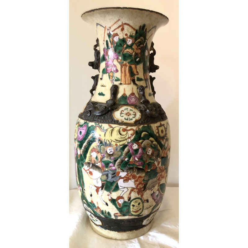 Vase chinois vintage Nankin