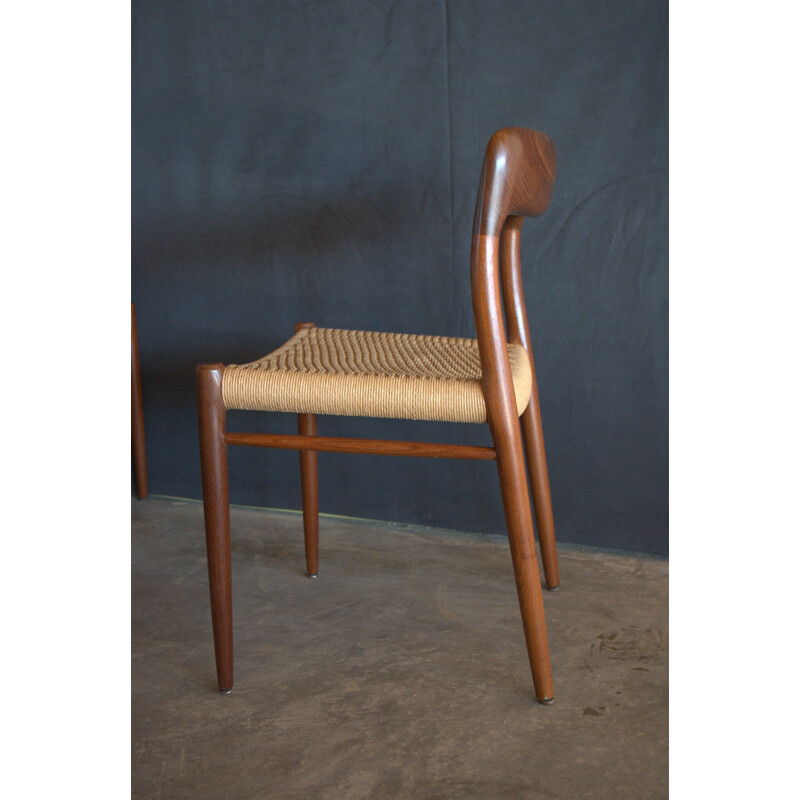 Set of 6 chairs "75", Niels O MOLLER - 1950s