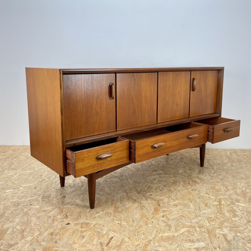 Mid century sideboard with folding doors by Vitor Wilkins for G Plan, England 1960s