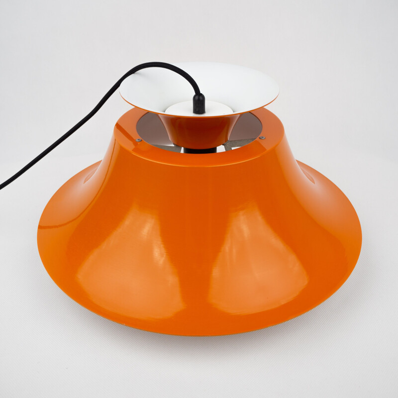 Danish vintage pendant lamp Radius by Erik Balslev for Fog og Morup, 1977