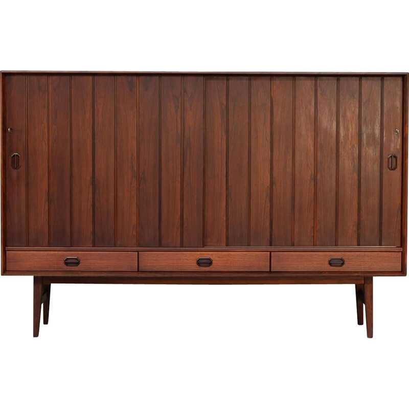 Mid century highboard with sliding doors by Helge Sibast for Sibast